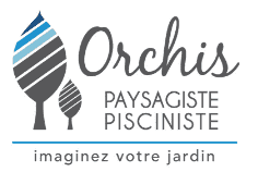 Logo Orchis - Entreprise de paysagistes et piscinistes à Troarn