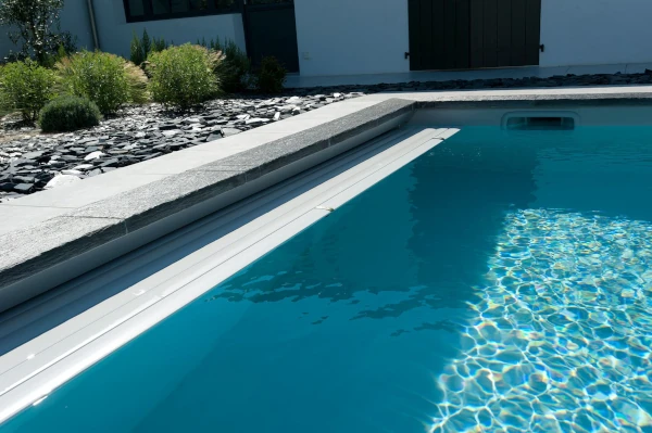 Piscine extérieure en Normandie