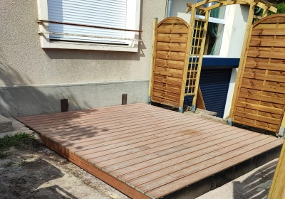 Terrasse en composite