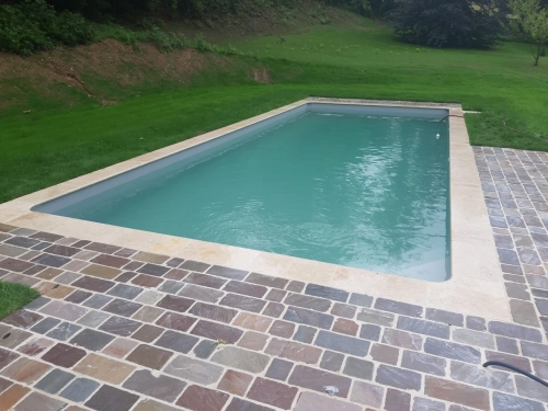 Installation de piscine en Normandie