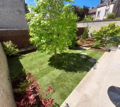 Plantations - Pose de terrasse en Normandie