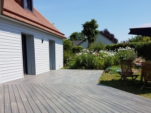 Installation de terrasses en Normandie