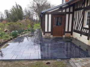 Installation de terrasses en Normandie